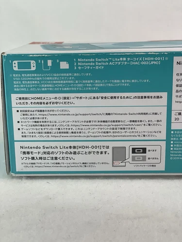 Consola de juegos portátil Nintendo Switch Lite azul turquesa TOTALMENTE NUEVA - Imagen 4 de 6