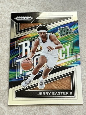 2024 Panini Prizm Draft Picks Rated Prospect Jerry Easter II #9 Link Academy