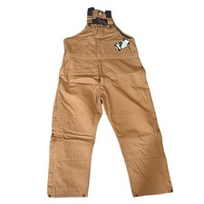 NWT Berne Workwear Heritage Insulated Duck Bib Overall Men  s Size 3XL B415BD