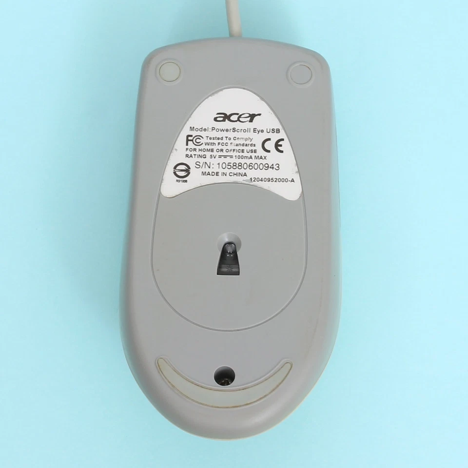 Acer PowerScroll Eye USB 2-Button Optical Computer Mouse - Image 2 of 4
