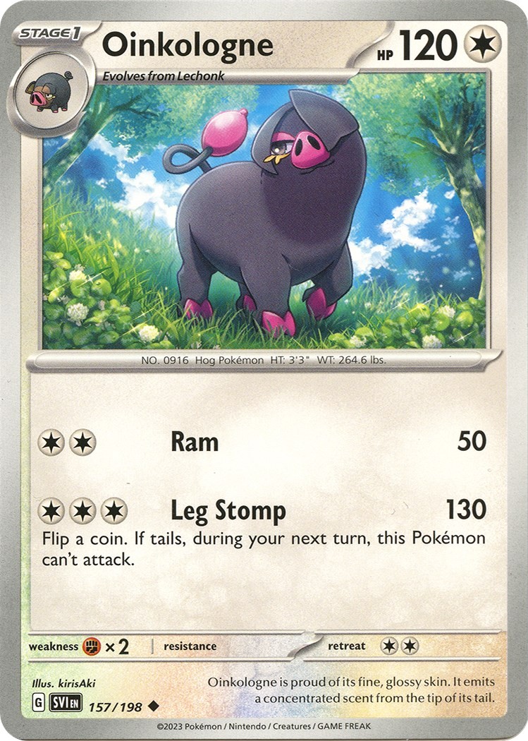 Oinkologne [SVI - 157/198] SV01: Scarlet & Violet Base Set - NM