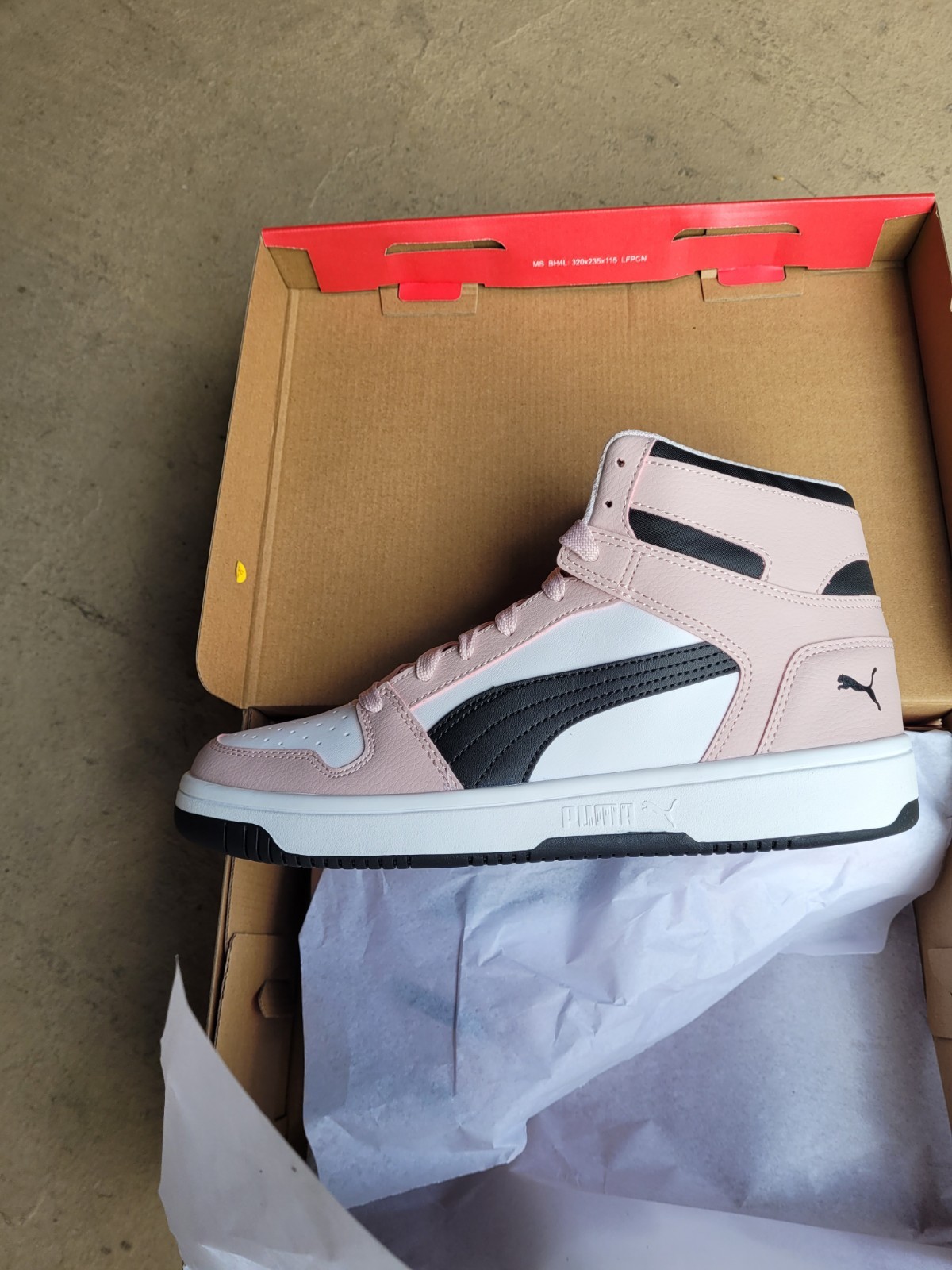 Pink/white/black Size 11 Softfoam