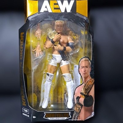 New Japan Pro Wrestling AEW Kazuchika Okada Figure 3 Piece Set