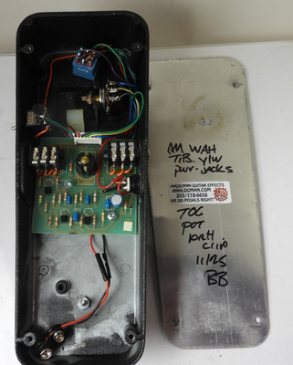 Dunlop GCB-95 CryBaby Wah Effects Pedal Modified Modded by