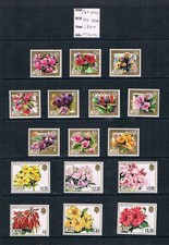 Niue 1984 Flowers - New Values "Complete Set" - SC 417-431A SG 527-542 MNH B5