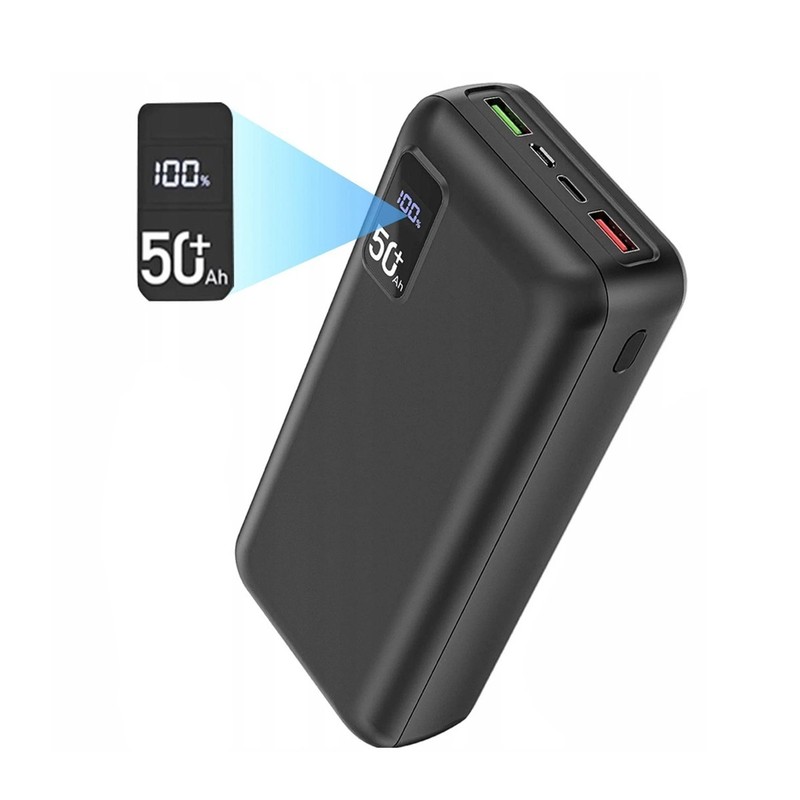 Power Bank Fast Charging 50000mAh - 22.5W Portable Charger USB C Quick Charge