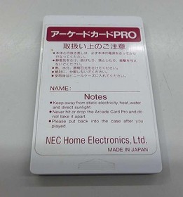 NEC Arcade Card PRO First Generation PC Engine System h225_0318