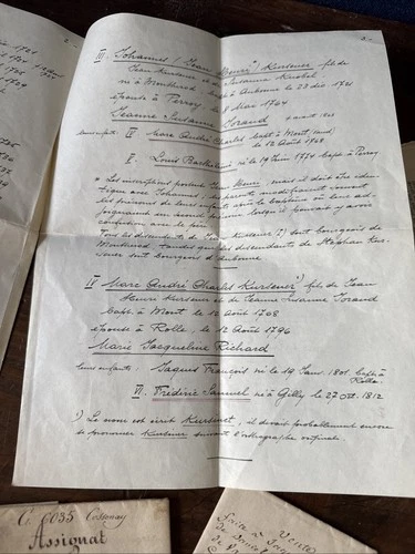 Document 19eme Frédéric Kursner Héraut De Genève Généalogie Passeport Suisse - Foto 8 di 23