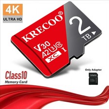 2048GB Micro SD Card 2TB TF Memory Card SDHC SDXC U3 4K High Speed Lot
