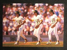 1993 DONRUSS Dennis Eckersley PUMPED #SG4