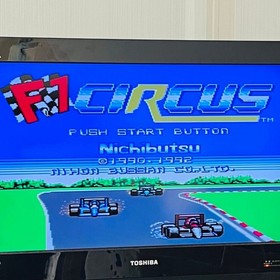 [Operation confirmed] Famicom F1 Circus with box theory Nichibutsu NBF-7F