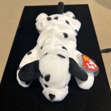 Ty Dotty Beanie Baby Spotted Dog with Original Tags 1996