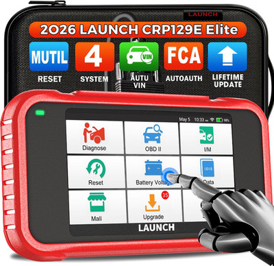 2026 LAUNCH CRP129E Elite V3.0 OBD2 Scanner Diagnostic Tool Reader CANFD DOIP