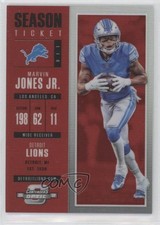 2017 Panini Contenders Optic Season Ticket Red Prizm 123/199 Marvin Jones Jr 9su