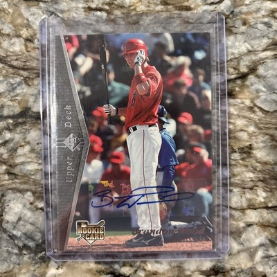 2007 Upper Deck SP BRANDON WOOD Rookie Edition #175 Rookie AUTO Angels