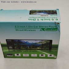 6.5 Inch 1 Din Touchscreen Car Stereo Player Unit Cand Auto Black 6503W
