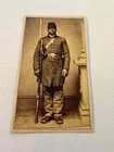 Civil War Scarce CDV of an African American Soldier