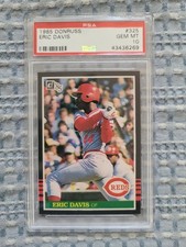 1985 Donruss Eric Davis RC #325 PSA 10 