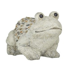 Deco 79 Polystone Frog Garden Sculpture Indoor Outdoor Statue