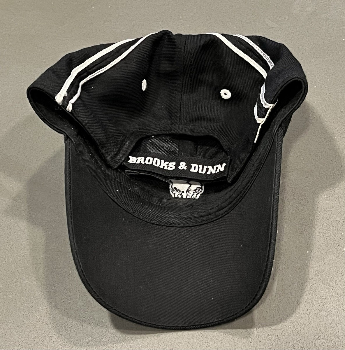 Brooks and Dunn Embroidered Black Baseball Hat Cap Adjustable Country Music View 2