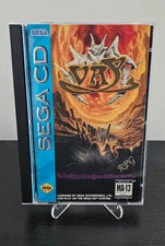 Vay Sega CD Complete CIB w/ Manual Reg Card Map Tested VGC!