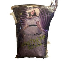 Southern Bell Halloween Costume Adult - M 8-14 Dress And Hat Only