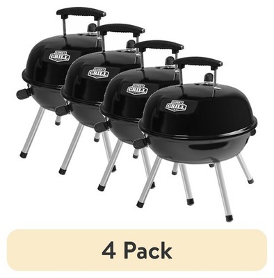 (4 pack) Expert Grill 14.5'' Charcoal Portable Grill