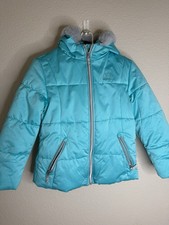 Gerry Girl s Capri Jacket Coat Fleece Outerwear Medium 10/12 Teal