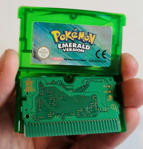 Pokemon Smaragd Nintendo Game Boy Advance Neue Batterie Original PAL NDS Retro GBA - Bild 3 von 13