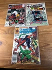 3 AMAZING SPIDER-MAN 1/2 OFF LOT 314 VF/NM 315 VF- 318 VF/NM TO NM- MACFARLANE
