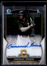 2023 Bowman Chrome Enmanuel Terrero Prospect Autographs