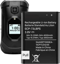 Battery for SCP-73LBPS, 4000Mah New Upgrade High Capacity Battery Replacement fo