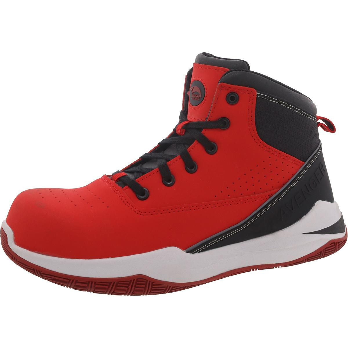 Рабочие и защитные ботинки Avenger Mens Reaction Mid Red на плоской подошве 105 Medium D BHFO 0999 3790₽