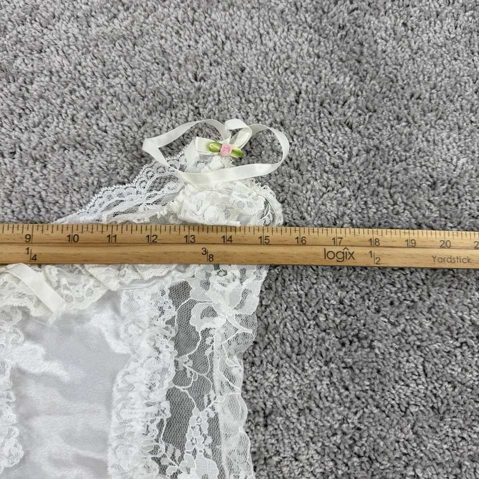 De Colección Coquette Top XS Novia Hada Romántico Renacimiento Etéreo Babydoll Angelcore Foto 2 de 4