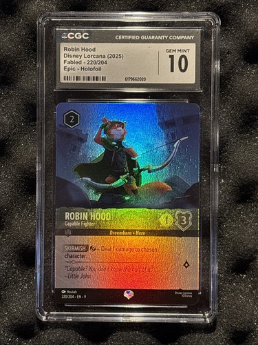 Robin Hood - Capable Fighter graded CGC 10 for sale on eBay