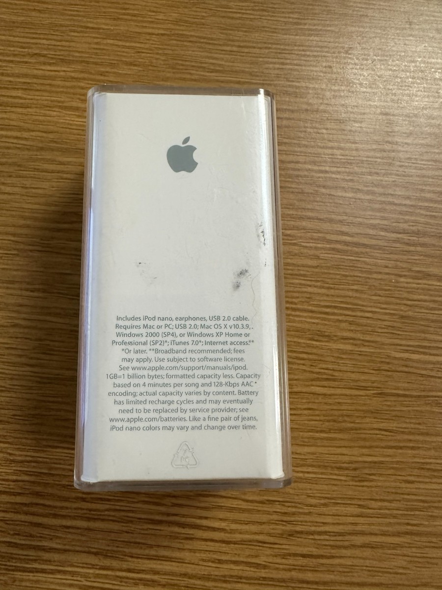 Buy Apple iPod nano 2nd Generation Silver (2 GB) online | eBay