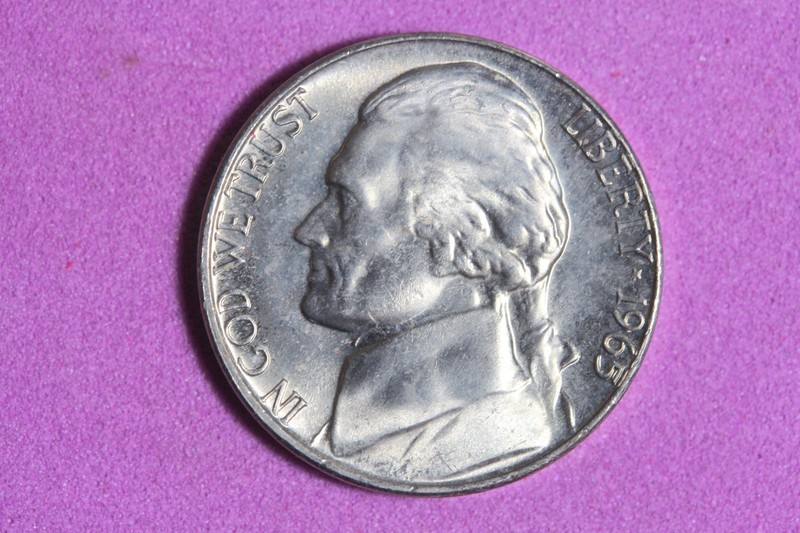 ESTATE FIND 1965 JEFFERSON NICKEL #K61454