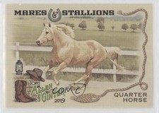 2019 Topps Allen & Ginter Mares and Stallions Quarter Horse #MS-2 0d2