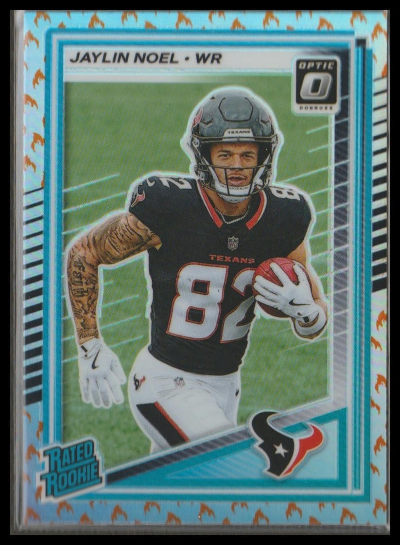 2025 Donruss Optic #241 Jaylin Noel Fire