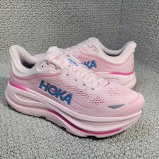 Hoka One One Bondi 9 Womens Size 11D Rose Tea...