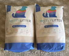  2 Pretty Litter Lotus Flower Scent 6lb Bags