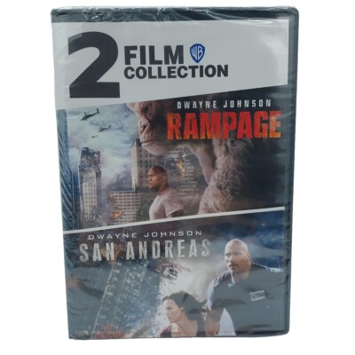 San Andreas / Rampage DVDs