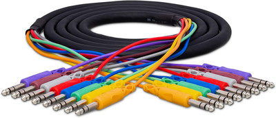 CSS-803 Balanced Snake, 1/4 in TRS to Same, 3 M
