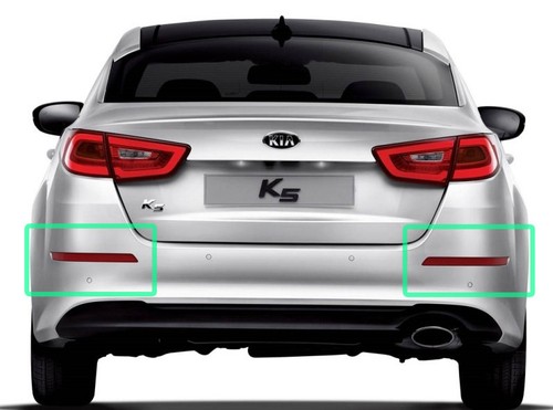 Genuine 924052T500 924062T500 Rear Bumper Reflector 2p For 2014 2015 Kia Optima - Picture 7 of 8