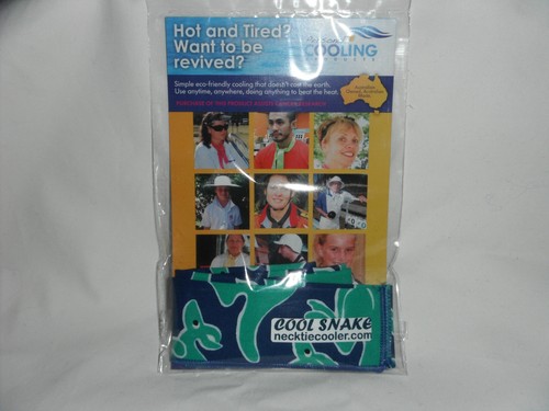 Cool Snake Neck Tie Coolers - Evaporative Crystal Cooling Wrap - Prints - Foto 16 di 28