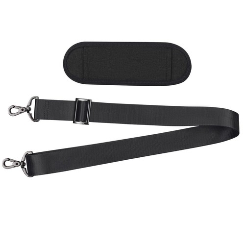 Adjustable Nylon Shoulder Bag Belt Replacement Solid Strap Cross Body Handbag US - Picture 13 of 15