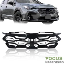For Subaru Crosstrek 2024 Gloss Black Front Bumper Grille Grill 91121FN210GBK