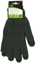 Non-Slip Gardening Gloves Home Garden Stretchy Protective Green Comfort Dots