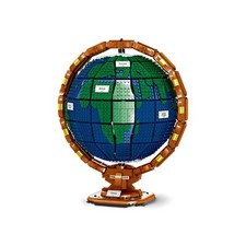 Ideas The Globe Mini Building Set for Adults,2514 Pcs Build Home Decor World ...