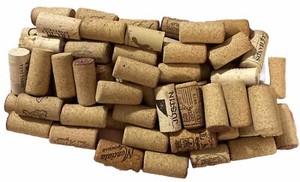 Lot Of 80 Used Wine Bottle Corks, Mix Of Natural & Composite Cork, No Champagne